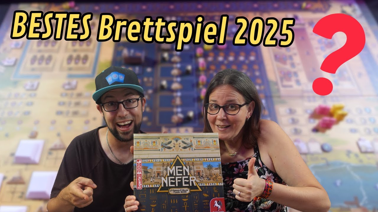 Men-Nefer – Haben wir schon das BESTE Brettspiel 2025 gefunden?