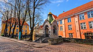 I Fell In Love With This European City | Tallinn, Estonia Walking Tour | 4K