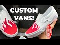 Custom Flame Vans 🔥