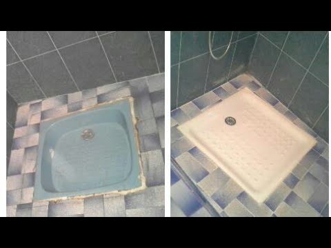 كيفية تغيير حوض الحمام Plato de ducha - YouTube