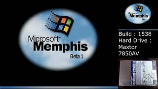 Booting every Windows 98/Memphis leaked beta builds on real hardware - 49 Hard Drive seeking sounds!
