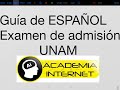 Guía de Español UNAM