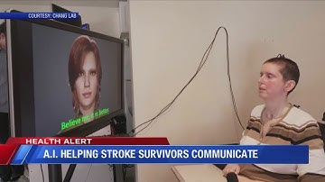 A.I. helping stroke survivors communicate