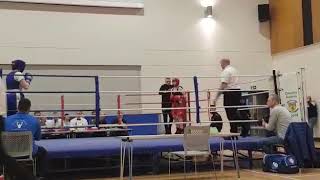 Sarah Cowan (Evolution Boxing club)vrs Caobhlith Doyle(Newington)
