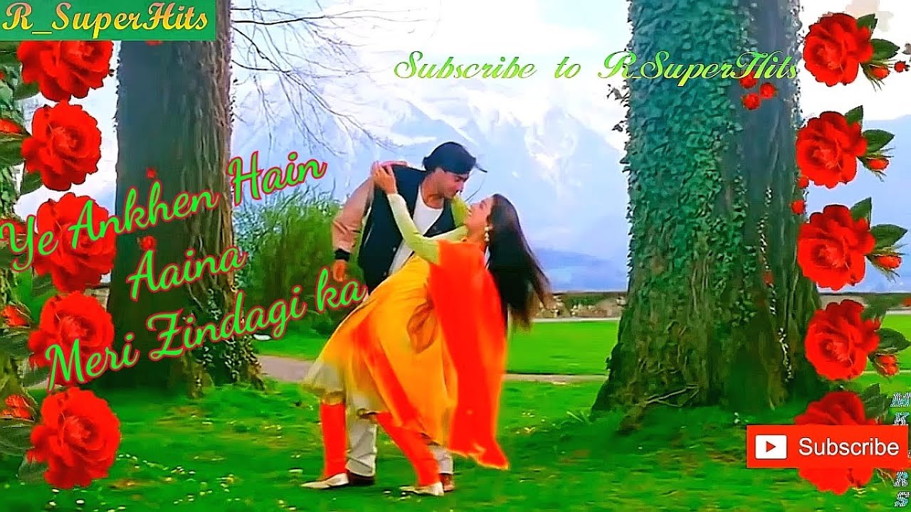 Yeh Aankhein Hain Aaina HD video  Stuntman 1994  Alka Yagnik Kumar Sanu