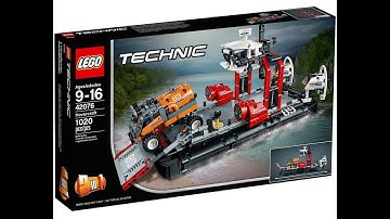 Lego Technic Hovercraft, set 42076 review