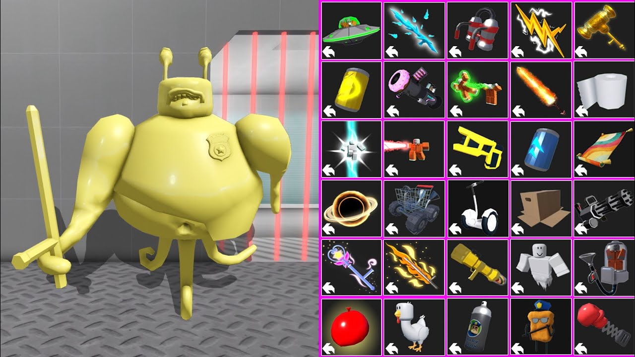 🚨Побег из тюрьмы! Режим пришельцев - Золотой пришелец. Полное прохождение игры #roblox