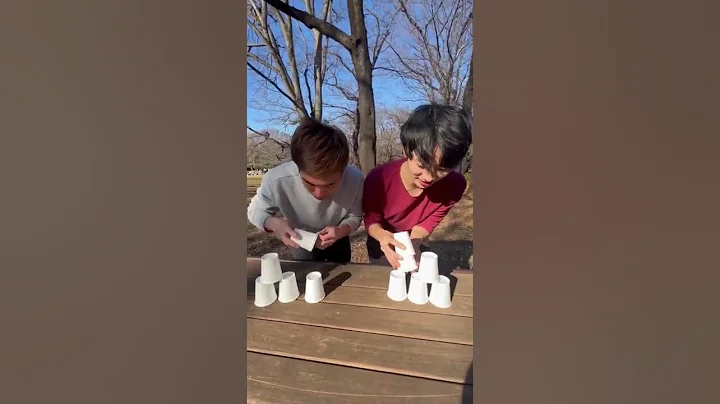 Cup Stacking Challenge! #shorts