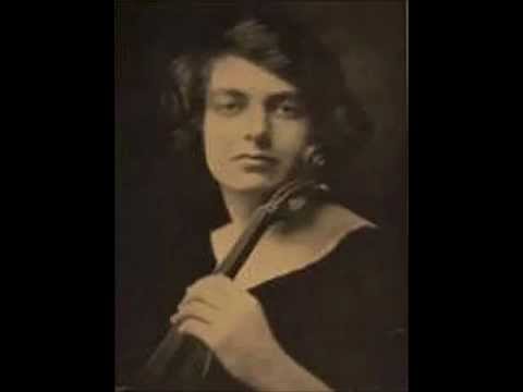 Isolde Menges - Beethoven "Kreutzer" Sonata (entire) (Violin Sonata #9)