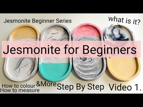 Jesmonite: Testing alternatives 