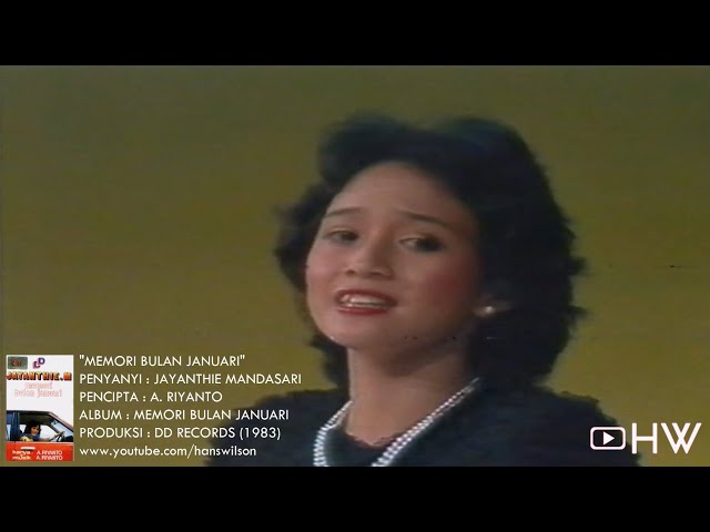 Jayanthie Mandasari - Memori Bulan Januari (1983) Aneka Ria Safari class=