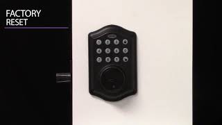 [Classic] How to Factory Reset the Trubolt Keyless Electronic Deadbolt Locks