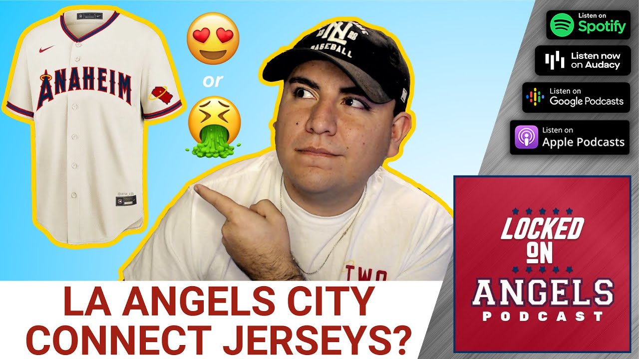 What the LA Angels City Connect Jerseys MIGHT look like 