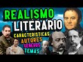 LITERATURA del REALISMO: Características, géneros, autores y temas