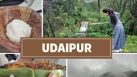 Udaipur jaane ka rasta | Barish ke mausam me udaipur | Udaipur mini vlog | Udaipur in rainy season |