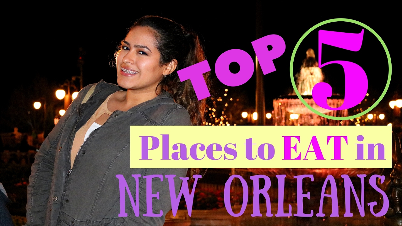 TOP 5 Places to EAT in NEW ORLEANS - YouTube