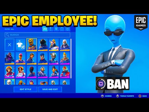 RATING A *EPIC EMPLOYEES* STACKED FORTNITE ACCOUNT... (insane)