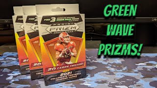 2021 PRIZM DRAFT PICKS FOOTBALL 3 HANGER BOXES! ROOKIE AUTO!