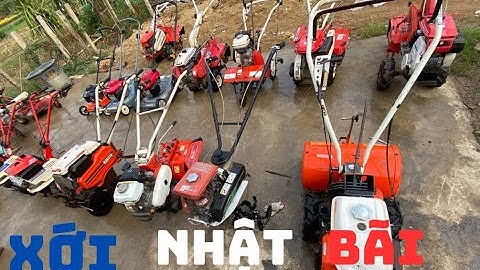 máy xới đất mini - máy xới đất có đề - máy cắt cỏ đẩy - hàng nhật bãi I cửa hàng việt anh 0961350530