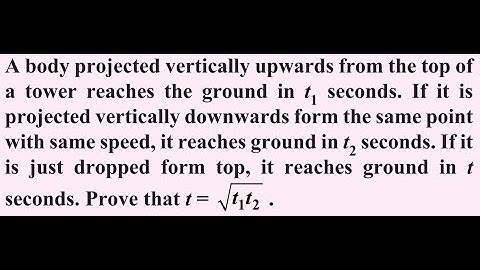 Question on Motion under gravity (Mains and NEET Level)