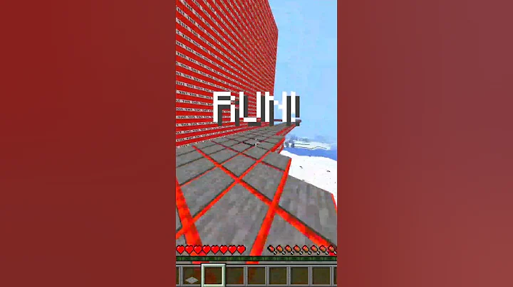 Minecraft TNT Run #minecraft #viral #shorts #tnt