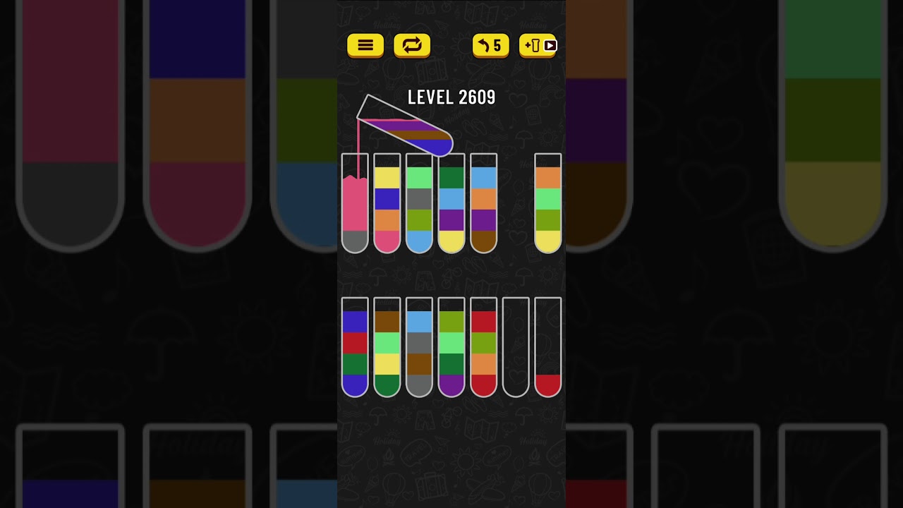 Download Water sort puzzle level 2609