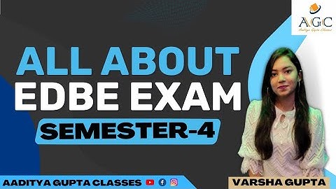 All about EDBE exam | Semester 4 | B.Com | Calcutta University