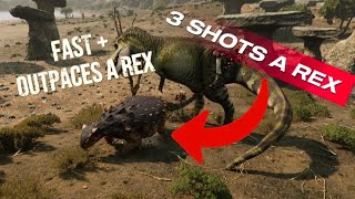 This NEW Anodonto OUTPACES and 3-SHOTS Rexes! | Path of Titans