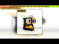 First Look Dewalt DW089LG 3 Sides*360 Degree Vertical Lines Laser Level Meter Outdoor 12V Lithium B