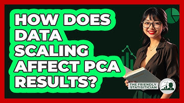 How Does Data Scaling Affect PCA Results? - The Friendly Statistician