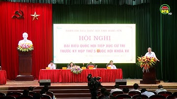 Đại biểu Quốc hội tỉnh tiếp xúc cử tri Thị xã Mỹ Hào