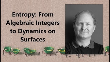 Entropy: From Algebraic Integers to Dynamics on Surfaces - Curtis McMullen