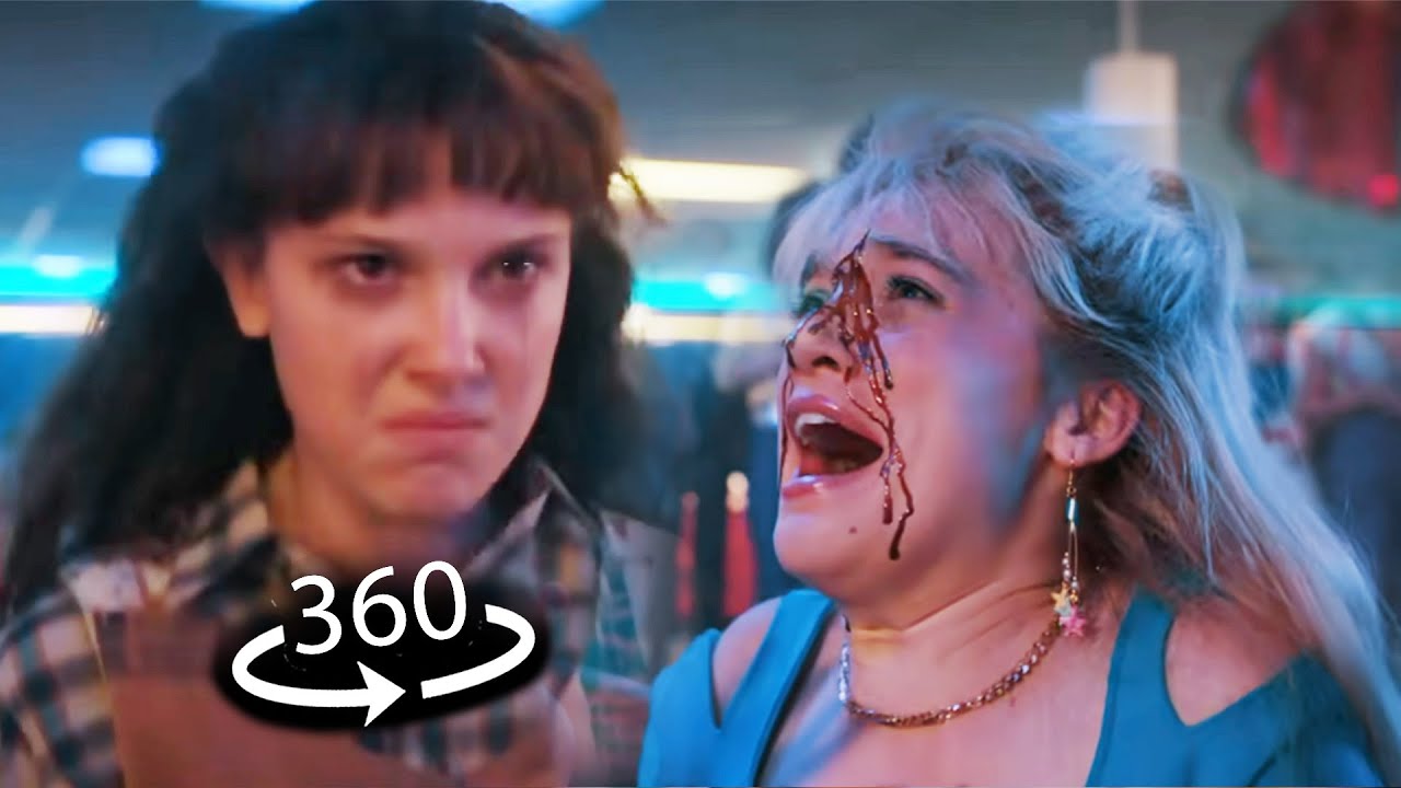 360° Eleven Attacks Angela Pov Stranger Things S4 Youtube