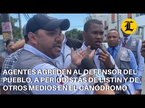 Agentes de Digesett se enfrentan al Defensor del Pueblo cuando fue a supervisar el canódromo