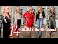 14 Fun, Festive (&amp; Definitely NOT Frumpy) Holiday Outfit Ideas! Holiday Lookbook 2023