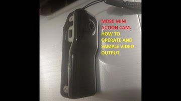 MD80 MINI CAM HOW TO USE