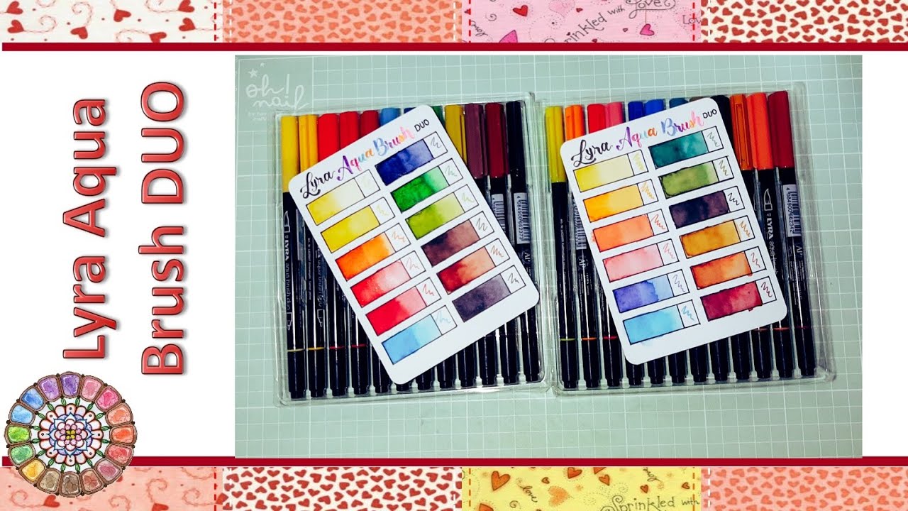 Lyra aqua brush DUO caja x24 unidades