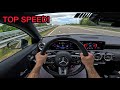 2024 Mercedes-Benz A45s AMG Facelift on Autobahn!