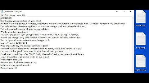 Nury File Virus ransomware | How to Decrypt it