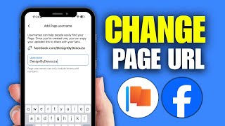 How To Change Facebook Page URL (Mobile)