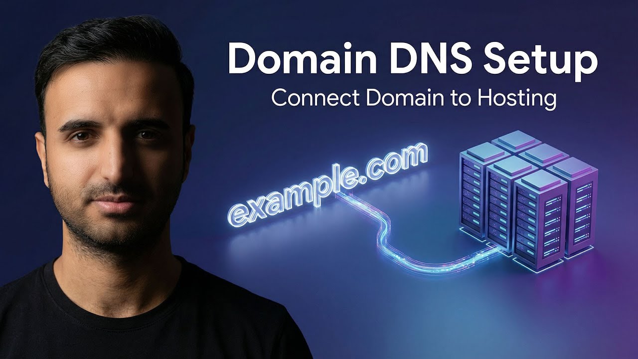 Lesson 4: How to Set DNS and Connect a Domain to Hosting - YouTube
