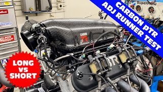 CARBON PTR INTAKE TEST! HOW WELL DOES THE ADJUSTABLE, CARBON FIBER INTAKE REALLY WORK? RUNNER TEST!