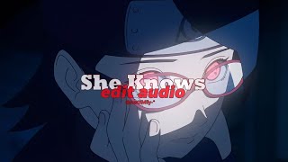 [edit audio]  J.Cole  || SHE KNOWS || @JustXMily-° Resimi