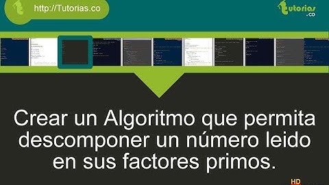 ciclo mientras -- pseudocodigo (factores primos)