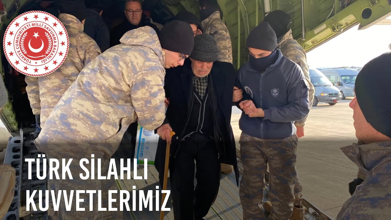 6 Şubat Depreminin İlk Anından İtibaren Vatandaşlarımızın Yardımına Koşan Türk Silahlı Kuvvetlerimiz