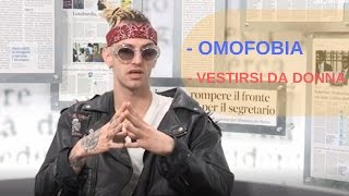 Achille Lauro parla di essere "antirapper", omofobia e vestirsi da donna