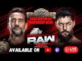 LIVE WWE RAW Watch Along! CM Punk vs Finn Bálor World Title Match | Becky Lynch | Gunther Appears