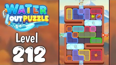 Water Out Puzzle Level 212 Walkthrough