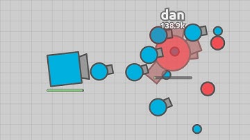 Diep.io FFA - The Reign of the Killing Machine (Factory 520K)