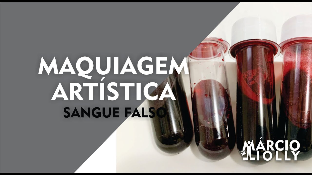 Como fazer sangue falso I SANGUE CASEIRO.